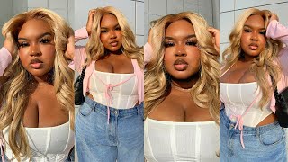 I'M In Love | Outre Color Bomb Kimani | Best Blonde Wigs For Black Women! + Easy Bald Cap Routi