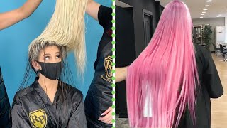 Long Hair Transformations | Easy Hairstyles | Women Haircuts And Hair Color | Fashionista Hairstyles