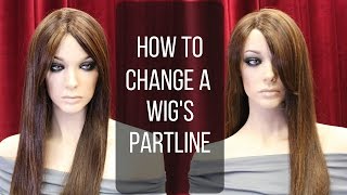 Diy How To Change A Wig'S Hair Part Line With An Iron   - Doctoredlocks.Com