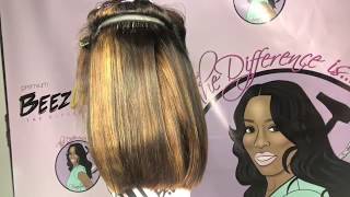 How To: Create “Blonde Highlight” With Aluminum Foil Technic | Lumiere Hair Wig