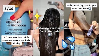 Hair Washing Hacks That Will Save Your Hair | Tiktok Hair Care Compilation
