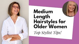 Exploring The Best Medium Length Hairstyles For Older Women | Denise Mcadam