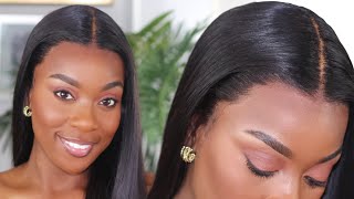 No Baby Hair! Beginner Friendly Lace Wig! My First Wig