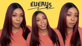 Outre Synthetic Everywear Hd Lace Front Wig - Every5 --/Wigtypes.Com