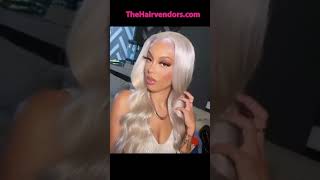 Body Wave Ash Hd Blonde Full Lace Wigs Hd Lace Frontals Virgin Hair Bundles | Thehairvendors.Com
