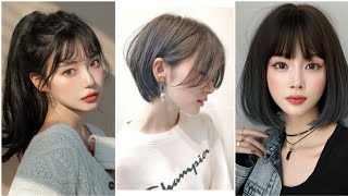 Korean Girl Hairstyle Idea / Short Hair Trends 2021