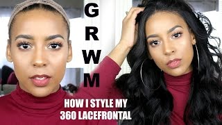 How To Style 360 Lace Frontal Wig | Luvme Virgin Hair