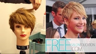 Jennifer Lawrence Pixie Haircut - How To Cut The Jennifer Lawrence Pixie Haircut Of 2013