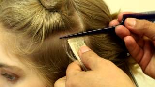 Micro Tape In / Tape  Hair Extension- Straight