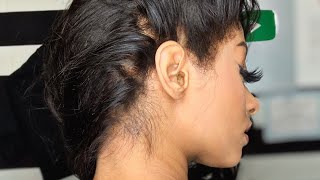 360 Frontal Wig Ponytail, Natural Hairline! | Nadula Hair
