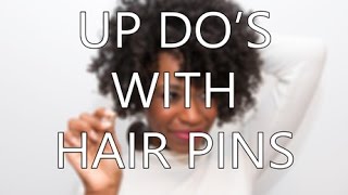 Natural Hair Updos: Which Pins Work Best?