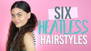 Easy Heatless Hairstyles And How I Do My Heatless Waves!