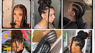 50 Trendy Protective Hairstyle Ideas # Braids Hairstyle