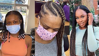 2021 New Ghana Braids Hairstyles For Ladies || Recent Hair Braiding Tutorials To Rock