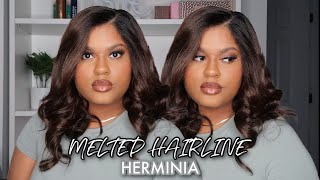 Outre Synthetic Melted Hairline Hd Lace Front Wig - Herminia | Courtney Jinean