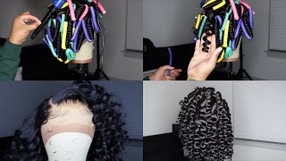 Flexi-Rod Set For Voluminous & Big Curls | 5X5 Hd Lace Closure Wig Ft. Nabeauty