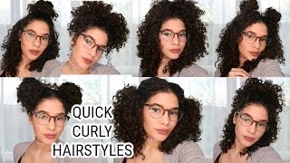 Easy Curly Hairstyles Tutorial