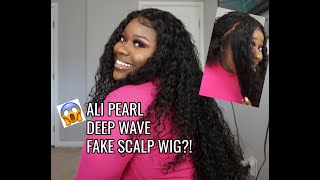 Alipearl | Fake Scalp | Deep Wave Wig