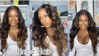 Must Have !!! Beginner Friendly Balayage Color Wig Ft Unice