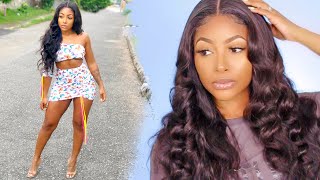 Affordable Bomb 5X5 Hd Lace Closure Install | Unice Hair  | Petite-Sue Divinitii