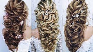 Beautiful Wedding Hairstyles For Long Hair  Professional Hairstyles Compilation 2018