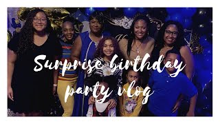 Christmas Decor Browsing| Curly Headband Wig Install| Aunt Surprise Bday Party
