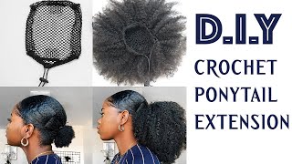 Crochet Ponytail Extension | In Depth Tutorial