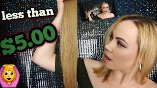 Ponytail Extension *Aliexpress*Best (High Quality) Ponytail Extension For Cheap! |Blonde Hair|