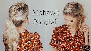 Mohawk Ponytail Hairstyle
