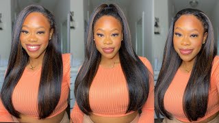 Umm Okay  | Outre Converti-Cap Leave-Out + Full Wig + Ponytail Wig Slaycation