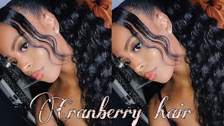 Ponytail Using Bundles From Aliexpress | Cranberry Hair