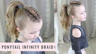 Ponytail Infinity Braid By Sweethearts Hair
