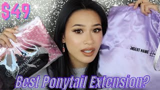 Insert Name Here Vs. Irresistible Me | Battle Of The Ponytail Extension!