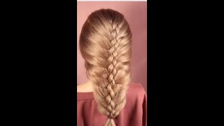 Unique Braid Hair Style For Women | Please Guys Subscribe Me | World Effect #Shorts #Braidhairstyle
