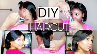 How To Cut Your Own Hair | Ponytail Haircut Method!