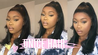 Up Down Ponytail Kylie Jenner Inspired | Unice Hair