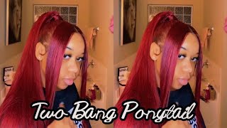How To: Two Bang Ponytail ❤️