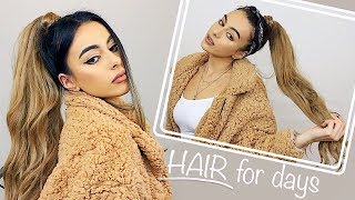 Wrap Extension Ponytail Tutorial: Get A Thick And Long Ponytail In Minutes!