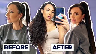 Ponytail Extension Before And After | Insert Name Here (Inh Hair) Ponytail Review
