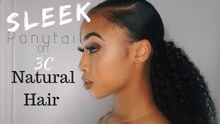 How To: Slick Ponytail On 3C Hair | Bellas Beauty