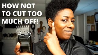 Attention! Black Women! This Is How To Cut Your Own Natural Hair | Beautycutright