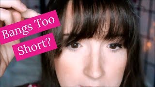 3 Ways To Style Bangs You Cut Too Short!