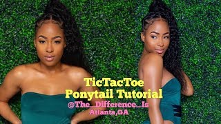 Tic-Tac-Toe Connect The Ponytail Hair Tutorial | Recool Hair
