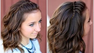 Diy Faux Waterfall Headband | Cute Girls Hairstyles