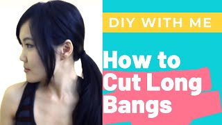 How To: Cut Long Bangs Diy In 10 Easy Steps