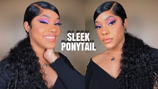 Easy Sleek Low Ponytail With 13X6 Lace Wig Ft. Asteria Hair