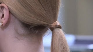 How To Do A Ponytail For Fine Hair : Hairstyle Trends