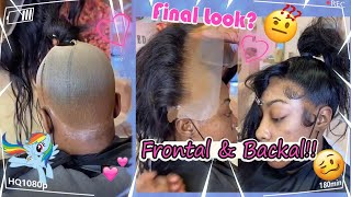 How To: Two Frontals Slay To Ponytail? Step By Step Tutorial | #Arroganttae | #Ulahair