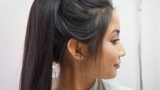 Effortless Ponytail Hair Tutorial | Alegria Jimenez