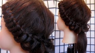 Gorgeous Knot Braid Ponytail | Back To School Hairstyles